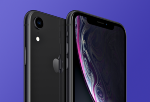 black iPhone XR, renewed and fully unlocked available for $460