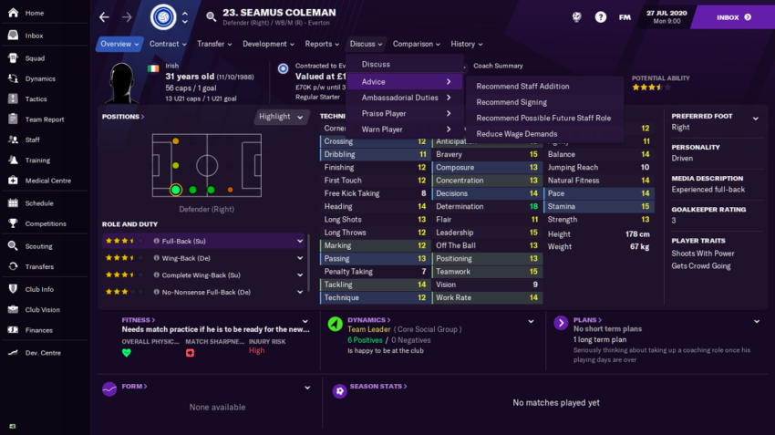 How to improve your player relationships in Football Manager 2021