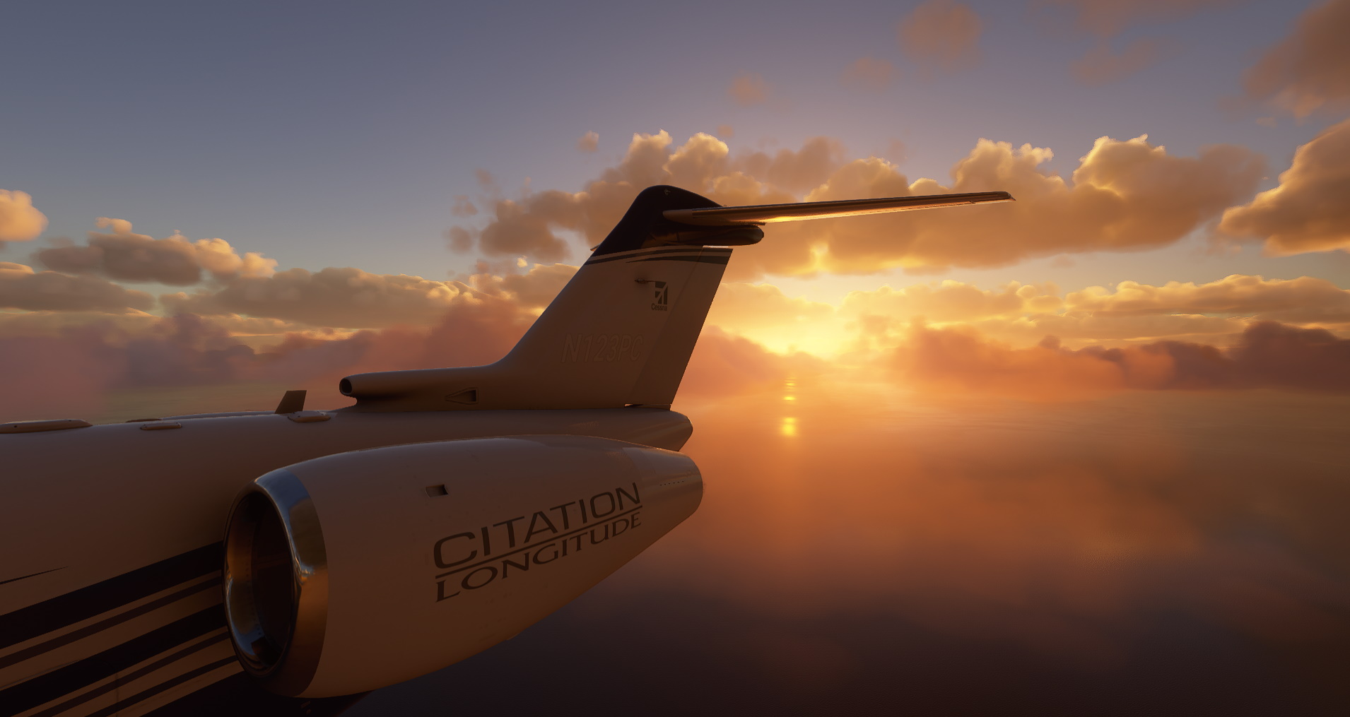 MSFS - Lima Peru Citation Sunset