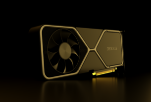 NVIDIA GeForce RTX 3080 Ampere Gaming Graphics Card Render