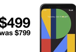 Google Pixel 4 currently discounted to super low price of just $499