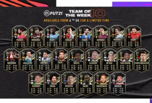 FIFA 21 Ultimate Team TotW 10